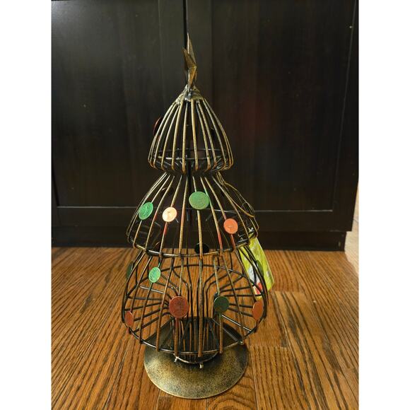 True Spruce Christmas Tree Wine Cork Holder New Bronze - Picture 4 of 9